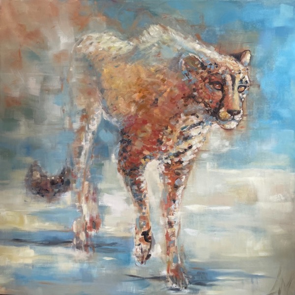 Gepard i morgendis